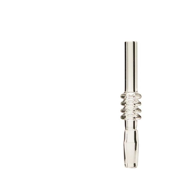 Image of 2021 new 10mm 14mm 19mm Quartz Tip Quartz nail VS titanium nail Honey Dab Straw Glass Water Bongs Hand Pipes