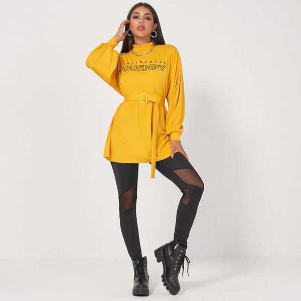 women's two piece pants product ladies fashion personality letter half high neck long belted jacket stretch mesh splicing casual s, White
women's two piece pants product ladies fashion personality letter half high neck long belted jacket stretch mesh splicing casual s, White