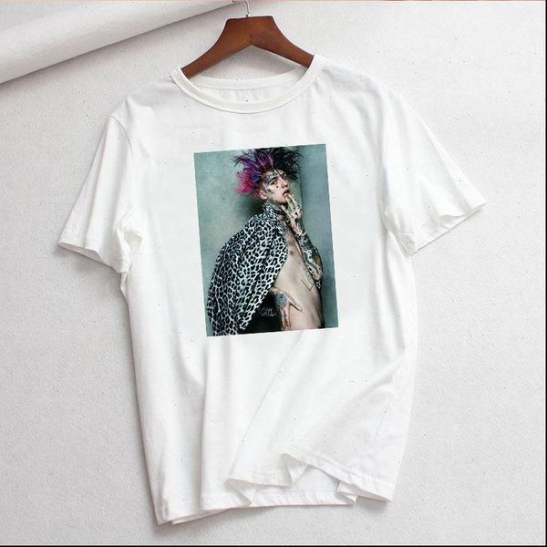 rapper lil peep female t shirt casual short sleeved female harajuku t shirt gothic letter printed t shirt punk summer o neck, White
rapper lil peep female t shirt casual short sleeved female harajuku t shirt gothic letter printed t shirt punk summer o neck, White