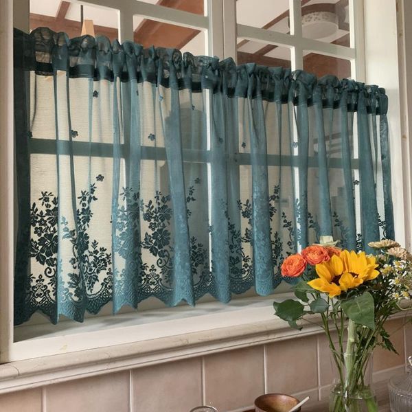 curtain & drapes american pastoral lace semi short door kitchen window finished product
curtain & drapes american pastoral lace semi short door kitchen window finished product