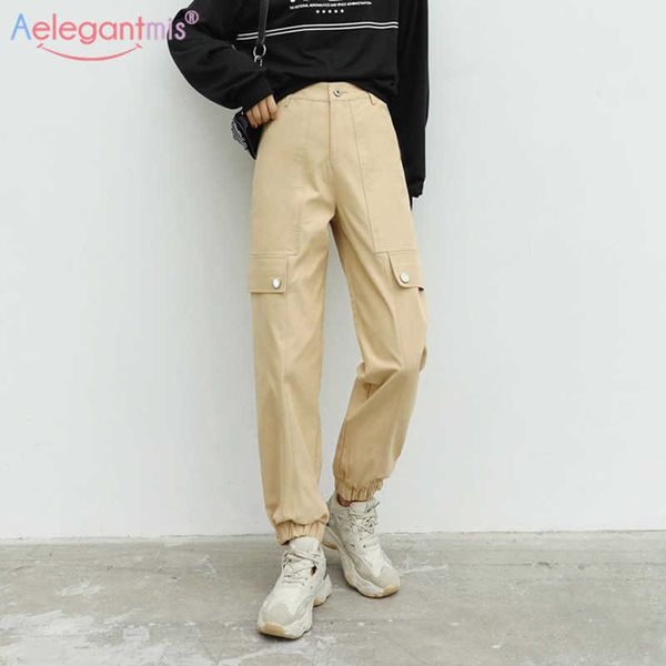 aelegantmis casual streetwear khaki cargo pants capris women high waist joggers fashion hip hop female trousers ladies 210607, Black;white
aelegantmis casual streetwear khaki cargo pants capris women high waist joggers fashion hip hop female trousers ladies 210607, Black;white