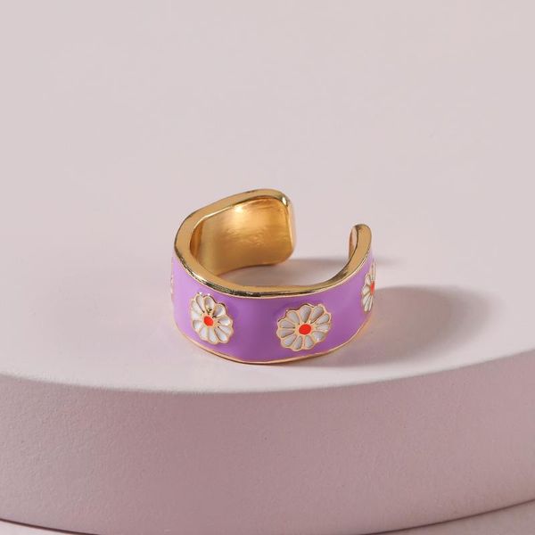 wedding rings ins summer style colorful c shape adjustable flower design light enamel daisy ring for women, Slivery;golden
wedding rings ins summer style colorful c shape adjustable flower design light enamel daisy ring for women, Slivery;golden