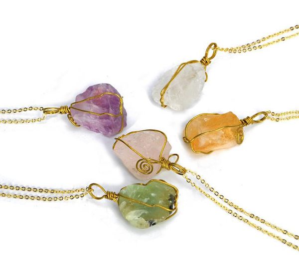 2021 natural crystal quartz healing point chakra bead gemstone necklaces women men pendant original stone style jewelry, Silver
2021 natural crystal quartz healing point chakra bead gemstone necklaces women men pendant original stone style jewelry, Silver