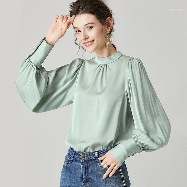 sky blue silk blouse for women long sleeve 4xl plus size casual office dress shirts fashion drop women's blouses &, White
sky blue silk blouse for women long sleeve 4xl plus size casual office dress shirts fashion drop women's blouses &, White