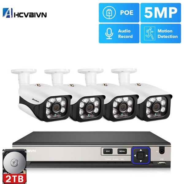 h.265 4ch 5mp cctv camera system wireless poe nvr kit outdoor waterproof 5mp audio poe ip camera security surveillance system
h.265 4ch 5mp cctv camera system wireless poe nvr kit outdoor waterproof 5mp audio poe ip camera security surveillance system