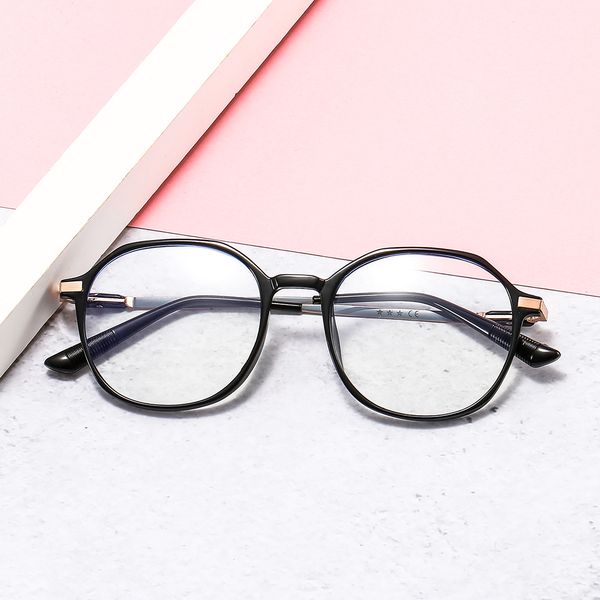 the new tr90 irregular round frame transparent color optical glasses frame net celebrity street shooting plain anti-blue light flat mirror, White;black
the new tr90 irregular round frame transparent color optical glasses frame net celebrity street shooting plain anti-blue light flat mirror, White;black