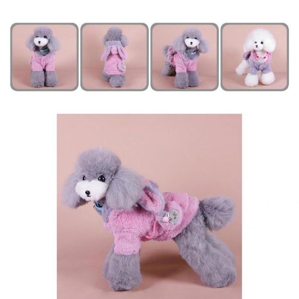 dog apparel breathable long fluff puppy 2-legged easy-wearing coat pet winter clothing for daily wear
dog apparel breathable long fluff puppy 2-legged easy-wearing coat pet winter clothing for daily wear