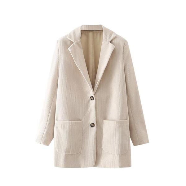 women's suits & blazers mesttraf women 2021 fashion corduroy single-breasted double pocket blazer retro long sleeve solid color outerwe, White;black
women's suits & blazers mesttraf women 2021 fashion corduroy single-breasted double pocket blazer retro long sleeve solid color outerwe, White;black