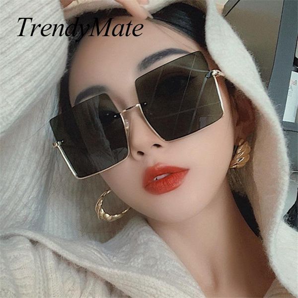 sunglasses luxury square women brand designer retro alloy frame big sun glasses vintage gradient male oculos uv400 6004, White;black
sunglasses luxury square women brand designer retro alloy frame big sun glasses vintage gradient male oculos uv400 6004, White;black