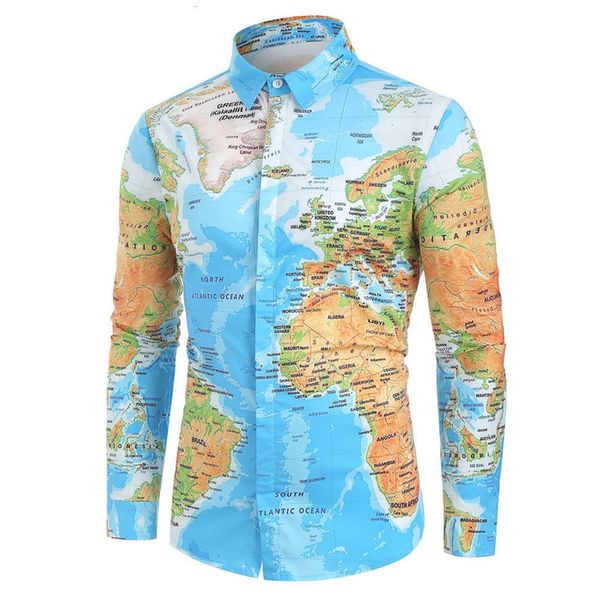 new summer and autumn long sleeve in 2021 men's large travel leisure digital printed shirt, White;black
new summer and autumn long sleeve in 2021 men's large travel leisure digital printed shirt, White;black