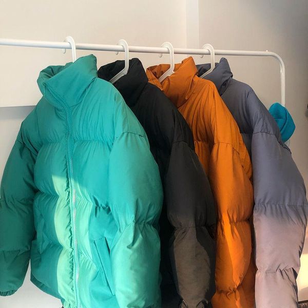 men's down & parkas korean autumn winter solid color coat casual couple cotton, Black
men's down & parkas korean autumn winter solid color coat casual couple cotton, Black