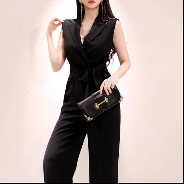 fleabag jumpsuit for women loose long pant suit overalls sleeveless v neck gothic one piece macacao feminino, Black;white
fleabag jumpsuit for women loose long pant suit overalls sleeveless v neck gothic one piece macacao feminino, Black;white