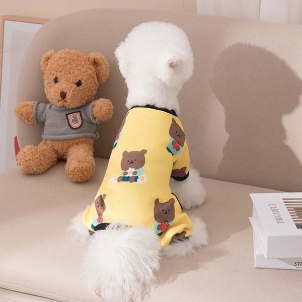 dog apparel cute bear autumn and winter four-legged clothes home service small cat pet pajamas thin bottoming shirt
dog apparel cute bear autumn and winter four-legged clothes home service small cat pet pajamas thin bottoming shirt