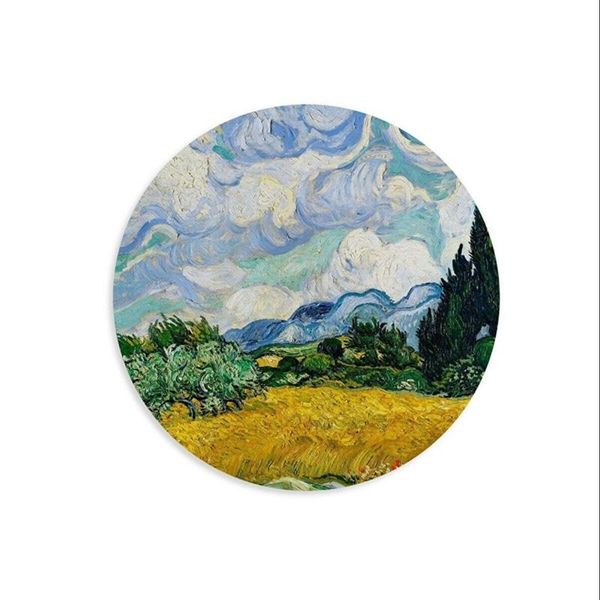 mouse pads & wrist rests mousepad pad for computer mat colorful pattern home school office 20 cm circular round non-slip sole noel gift usef
mouse pads & wrist rests mousepad pad for computer mat colorful pattern home school office 20 cm circular round non-slip sole noel gift usef