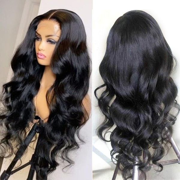 lace wigs 13x4x1 body wave front wig pre plucked 30 inch huam hair frontal brazilian for women 4x4 closure, Black;brown
lace wigs 13x4x1 body wave front wig pre plucked 30 inch huam hair frontal brazilian for women 4x4 closure, Black;brown
