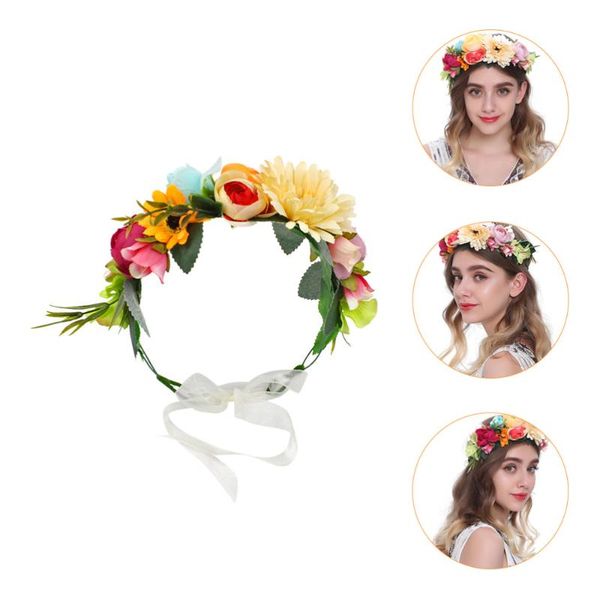decorative flowers & wreaths 1 pc bridal wedding wreath headband simulated rose flower hair band decoration
decorative flowers & wreaths 1 pc bridal wedding wreath headband simulated rose flower hair band decoration