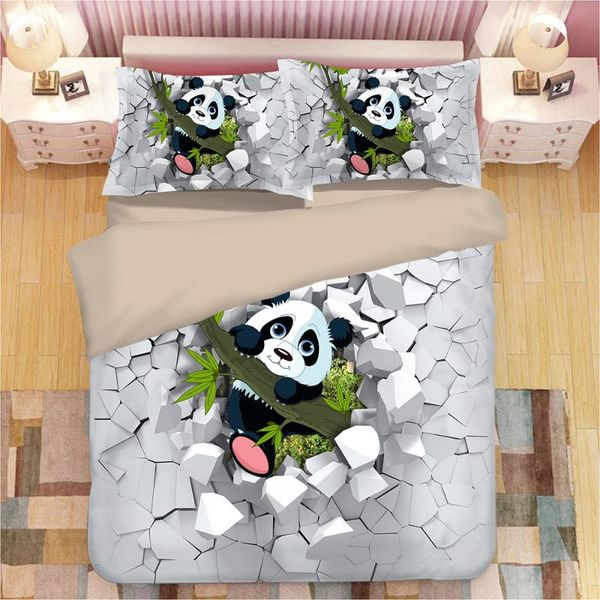 bedding sets 3d set panda print duvet cover lifelike bedclothes with pillowcase home textiles single double king quilt
bedding sets 3d set panda print duvet cover lifelike bedclothes with pillowcase home textiles single double king quilt