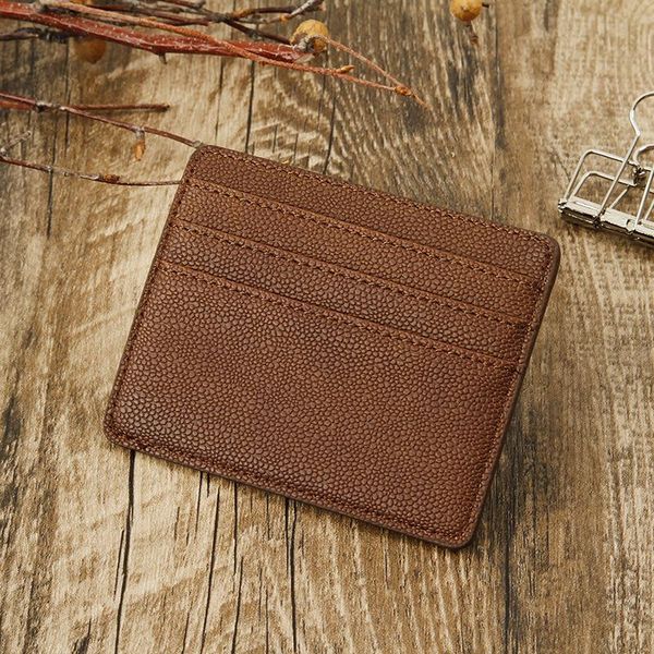 card holders good quality classic luxury design men/women fashion holder bank id business free, Brown;gray
card holders good quality classic luxury design men/women fashion holder bank id business free, Brown;gray