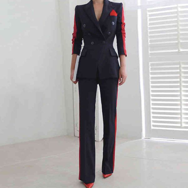 women's two piece pants arrival ol women temperament wild suit slim comfortable thick warm trend outdoor office pant suits gjac, White
women's two piece pants arrival ol women temperament wild suit slim comfortable thick warm trend outdoor office pant suits gjac, White