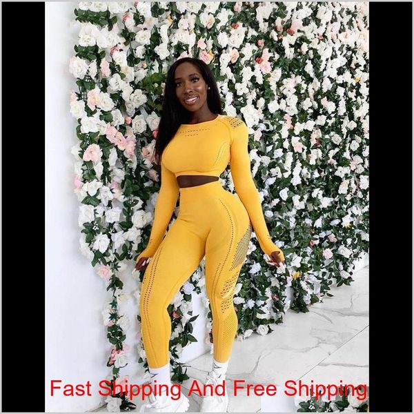 fashion seamless yoga set sport suit workout clothes for women long sleeve gym crop high waist leggings fitnes qyltid hx_pack, White;red
fashion seamless yoga set sport suit workout clothes for women long sleeve gym crop high waist leggings fitnes qyltid hx_pack, White;red