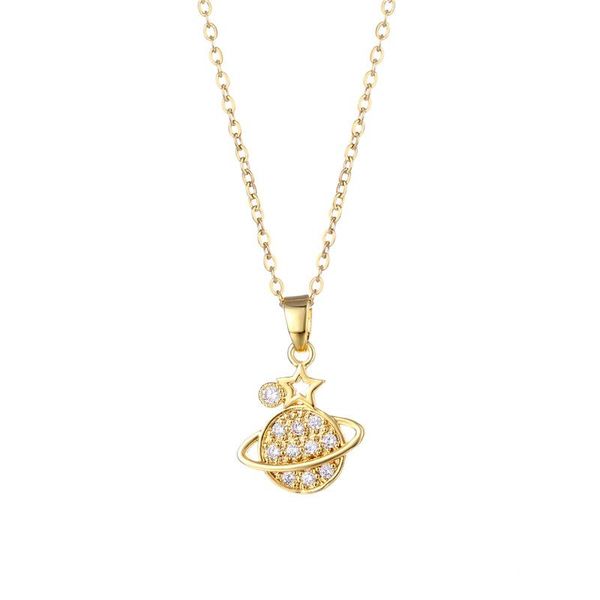 Pendant Necklaces Zirconia Star Dream Planet Necklace For Women Girls Stainless Steel Chain Copper Charms Choker Jewelry, Silver
Pendant Necklaces Zirconia Star Dream Planet Necklace For Women Girls Stainless Steel Chain Copper Charms Choker Jewelry, Silver