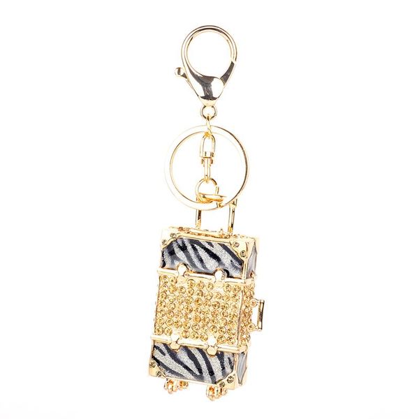 keychains drip alloy keychain chaveiro drop oil glaze colorful suitcase rhinestone crystal women stainless key ring, Silver
keychains drip alloy keychain chaveiro drop oil glaze colorful suitcase rhinestone crystal women stainless key ring, Silver