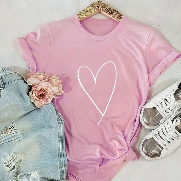 women's t-shirt couples, parent-child women, models, european and american love printing short-sleeved 100% cotton, White
women's t-shirt couples, parent-child women, models, european and american love printing short-sleeved 100% cotton, White