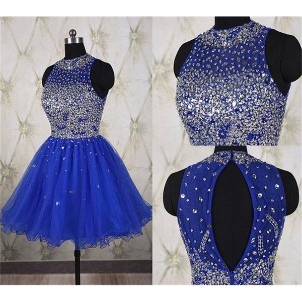 2021 new robe de soriee royal blue short formal prom pleated mini beaded sequins high neck evening party gowns klgs, White;pink
2021 new robe de soriee royal blue short formal prom pleated mini beaded sequins high neck evening party gowns klgs, White;pink