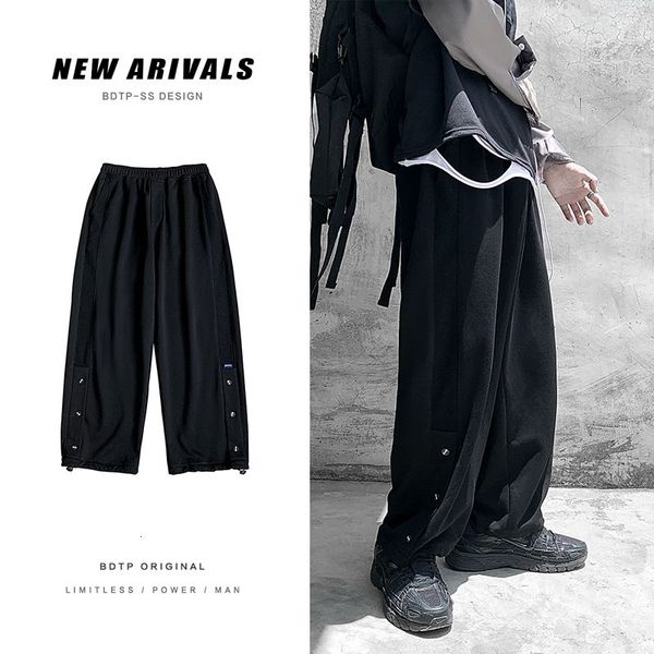 men's pants autumn sweatpants fashion solid color casual joggers men streetwear hip-hop loose elastic waist straight mens iuhe, Black
men's pants autumn sweatpants fashion solid color casual joggers men streetwear hip-hop loose elastic waist straight mens iuhe, Black