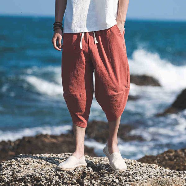 men's pants pant men summer vacation chinese style wide crotch large cropped trousers joggers wide-legged bloomers swea 32dp, Black
men's pants pant men summer vacation chinese style wide crotch large cropped trousers joggers wide-legged bloomers swea 32dp, Black