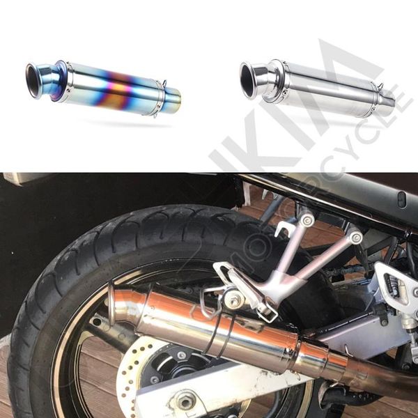 motorcycle exhaust system 60mm universal escape muffler s1000rr cbr1000 ninja400 ex400g xmax300 z1000 fz800 cbr500 rsv4
motorcycle exhaust system 60mm universal escape muffler s1000rr cbr1000 ninja400 ex400g xmax300 z1000 fz800 cbr500 rsv4