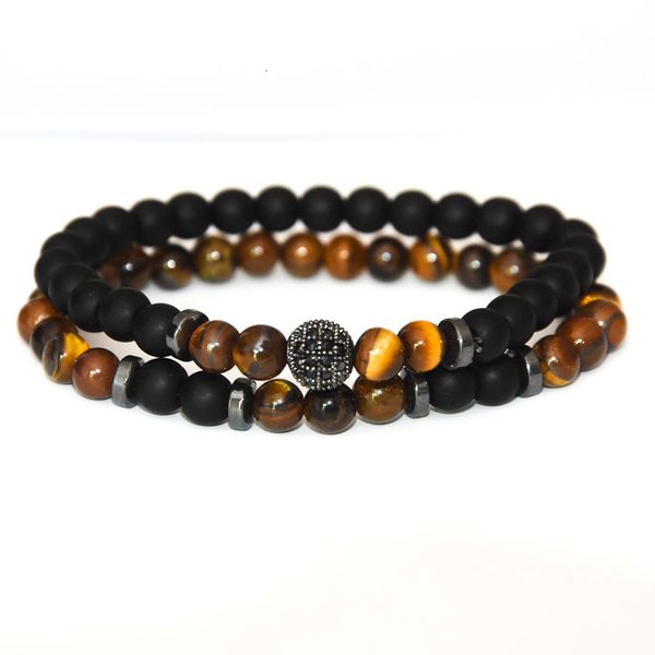 bracelet 2021 6mm frosted agate micro inlaid copper zircon elastic suit buddha beads lovers, Golden;silver
bracelet 2021 6mm frosted agate micro inlaid copper zircon elastic suit buddha beads lovers, Golden;silver