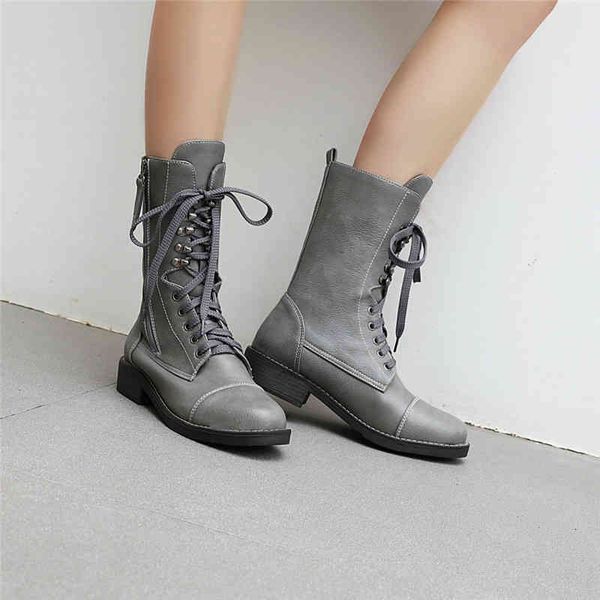 dress shoes ymechic winter lace up military combat boots for women black gray red mid calf woman biker motorcycle 43 je66
dress shoes ymechic winter lace up military combat boots for women black gray red mid calf woman biker motorcycle 43 je66