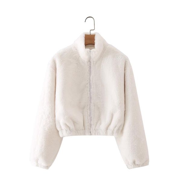 women's jackets zxqj women 2021 fashion solid color faux fur loose jacket vintage long sleeve hem elastic outerwear chic, Black;brown
women's jackets zxqj women 2021 fashion solid color faux fur loose jacket vintage long sleeve hem elastic outerwear chic, Black;brown