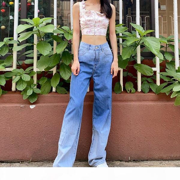 womens new arrival high waist stretch loose jeans blue fashion gradient color womens jeans size s-xl
womens new arrival high waist stretch loose jeans blue fashion gradient color womens jeans size s-xl