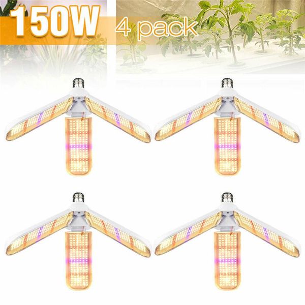 4pcs/lot full spectrum 150w led grow light plant lights e27 bulb phytolamp red blue warm white for indoor greenhouse vegs seed
4pcs/lot full spectrum 150w led grow light plant lights e27 bulb phytolamp red blue warm white for indoor greenhouse vegs seed