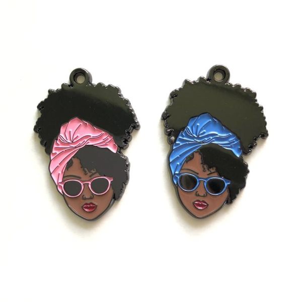 charms 5pcs afro black girl charm pendants for woman bracelet necklace keychain jewelry making bulk items wholesale lots, Bronze;silver
charms 5pcs afro black girl charm pendants for woman bracelet necklace keychain jewelry making bulk items wholesale lots, Bronze;silver