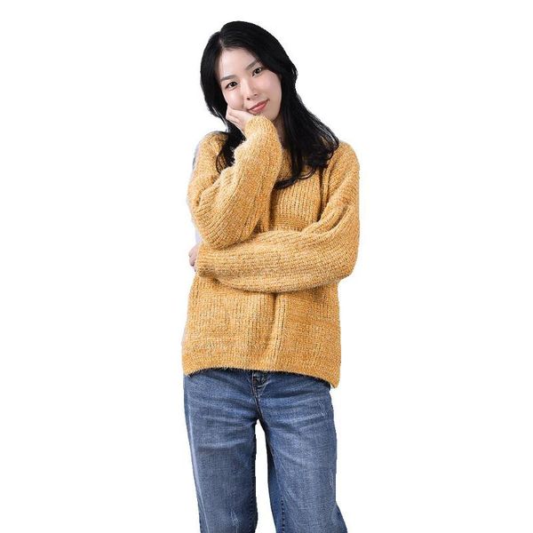 women's sweaters european and american autumn winter round neck side slit mohair sweater front short back long warm knitted t, White;black
women's sweaters european and american autumn winter round neck side slit mohair sweater front short back long warm knitted t, White;black