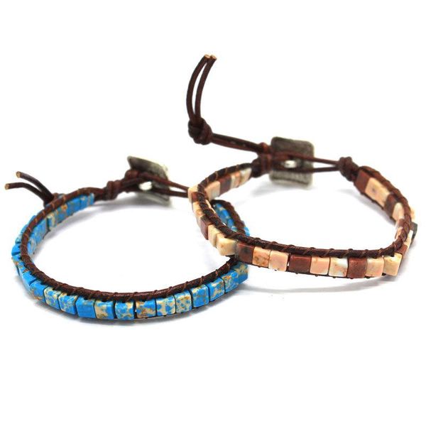 tennis natural imperial stone yoga energy bracelet hand-woven exotic adjustable square single layer, Golden;silver
tennis natural imperial stone yoga energy bracelet hand-woven exotic adjustable square single layer, Golden;silver