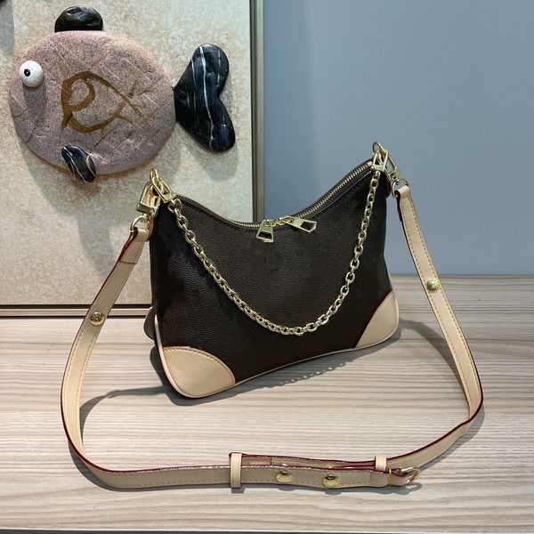 brown classic designer shoulder bag leather women's handbag collar versatile cross body bags chain shopping zipper purse
brown classic designer shoulder bag leather women's handbag collar versatile cross body bags chain shopping zipper purse