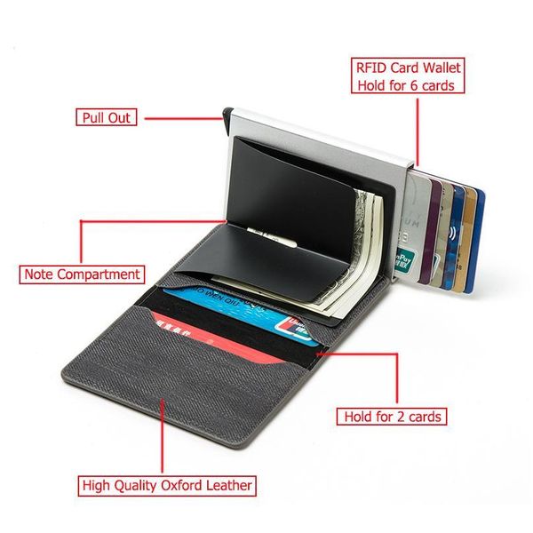 bycobecy 2020 gift new bussiness card holder rfid wallet aluminum metal credit busines mini card wallet drop qylzfa
bycobecy 2020 gift new bussiness card holder rfid wallet aluminum metal credit busines mini card wallet drop qylzfa