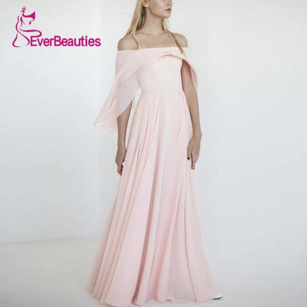 party dresses pink evening dress elegant long 2021 spaghetti strap chiffon formal side split simple vestidos de festa, White;black
party dresses pink evening dress elegant long 2021 spaghetti strap chiffon formal side split simple vestidos de festa, White;black