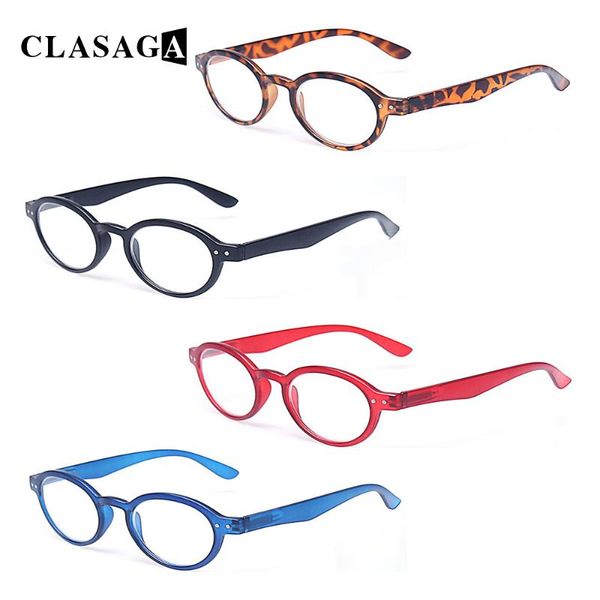 sunglasses clasaga 4-pack of high-quality material reading glasses classic oval frame suitable for men and women, White;black
sunglasses clasaga 4-pack of high-quality material reading glasses classic oval frame suitable for men and women, White;black