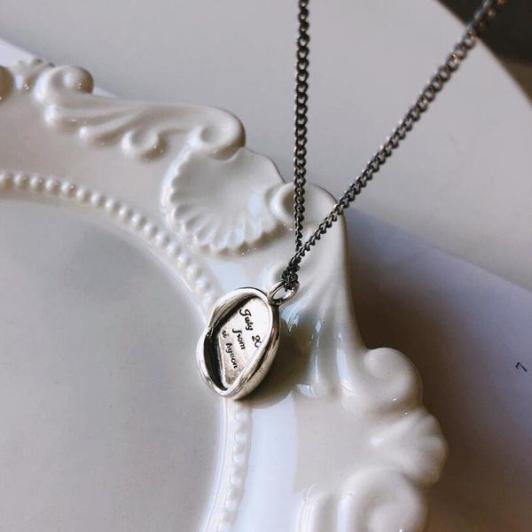 pendant necklaces sterling 925 silver july 20 letter necklace vintage wide chain geometric jewelry
pendant necklaces sterling 925 silver july 20 letter necklace vintage wide chain geometric jewelry