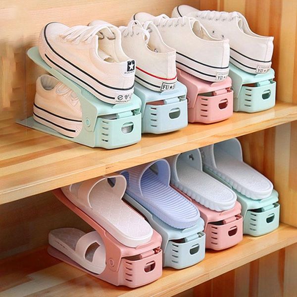 clothing & wardrobe storage household shoe rack shelf creative home shoes organizer bathroom slipper adjustable double layer sort out
clothing & wardrobe storage household shoe rack shelf creative home shoes organizer bathroom slipper adjustable double layer sort out