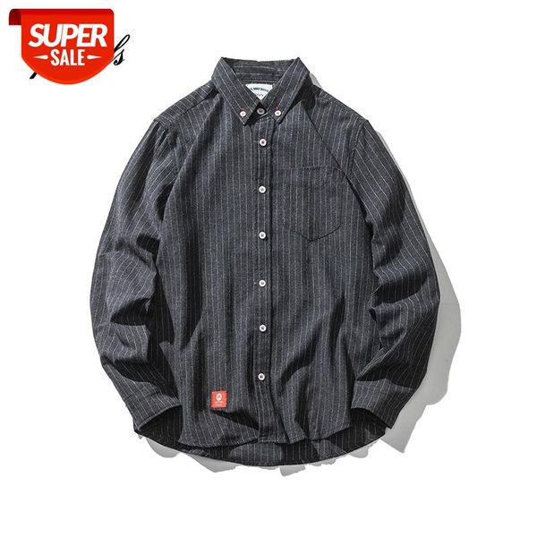 New Japanese Style Fashionable Brand Color Plaid Full Sleeve Thin Men's Shirts Hip Hop Autumn Casual Vintage Striped Male Shirts #6t2K, White;black
New Japanese Style Fashionable Brand Color Plaid Full Sleeve Thin Men's Shirts Hip Hop Autumn Casual Vintage Striped Male Shirts #6t2K, White;black