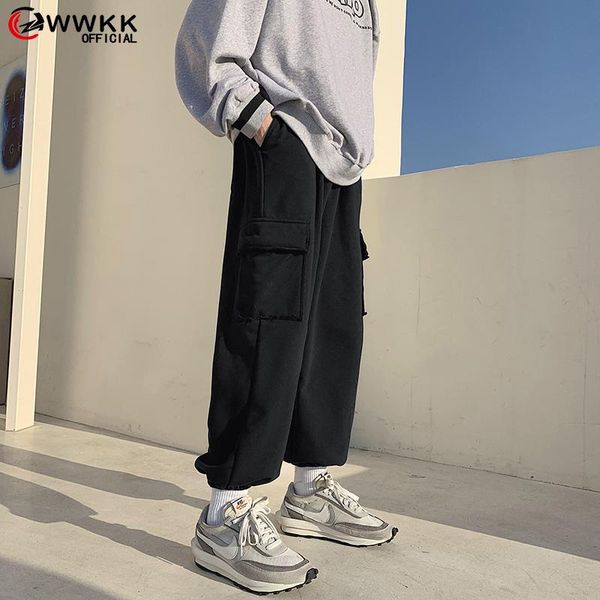 men's pants wwkk summer silk ice wide leg for men streetwear solid color casual straight plus size trousers daily, Black
men's pants wwkk summer silk ice wide leg for men streetwear solid color casual straight plus size trousers daily, Black