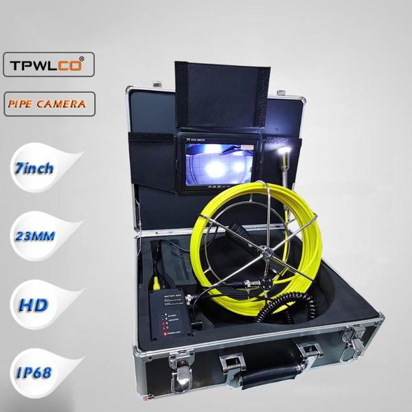 cameras 7 inch dvr recorder 20m/30m/40m/50m pipe video camera ip68 waterproof 12 leds 120 degree 23mm pumbing sewer inspection endoscope
cameras 7 inch dvr recorder 20m/30m/40m/50m pipe video camera ip68 waterproof 12 leds 120 degree 23mm pumbing sewer inspection endoscope