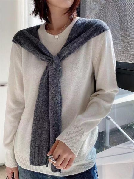 women's sweaters women cashmere 2021 spring ladies knitted jumper long sleeves pullover knitwear sweater, White;black
women's sweaters women cashmere 2021 spring ladies knitted jumper long sleeves pullover knitwear sweater, White;black