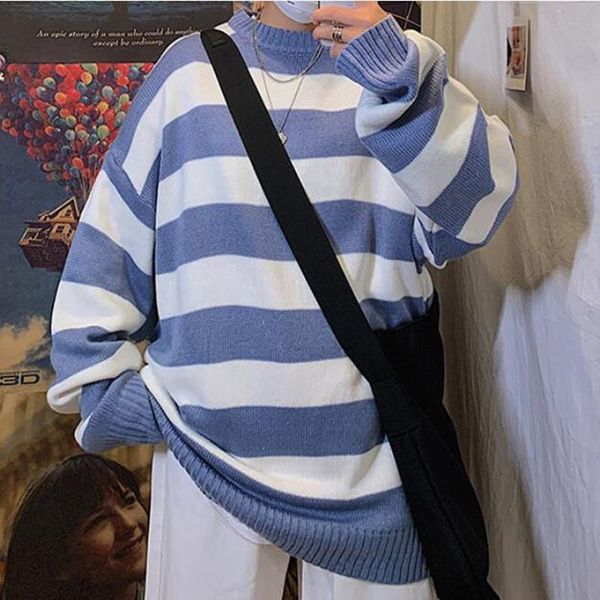 men's sweaters 2021 autumn and winter fashion green black striped knitted sweater men women round neck casual trend pullover -2xl, White;black
men's sweaters 2021 autumn and winter fashion green black striped knitted sweater men women round neck casual trend pullover -2xl, White;black